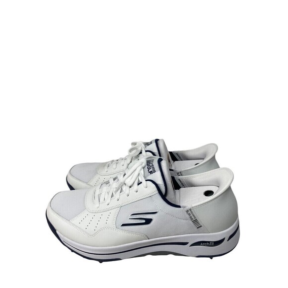 Skechers Golf Shoes Men\'s Size 13 Extra Wide White Navy Go Golf Slip-Ins main image 9